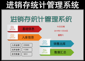 进销存统计管理系统