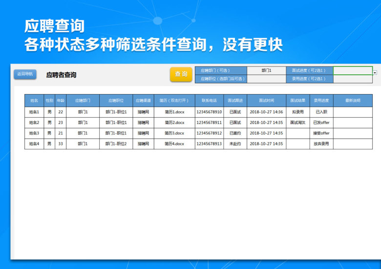 企业招聘管理系统