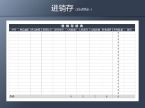 进销存出入库报表