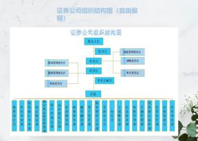 证券公司组织结构图