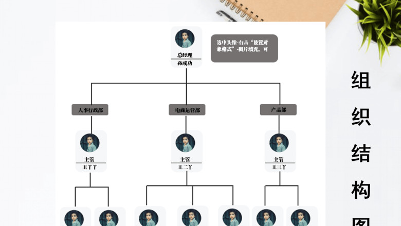 公司结构组织架构图