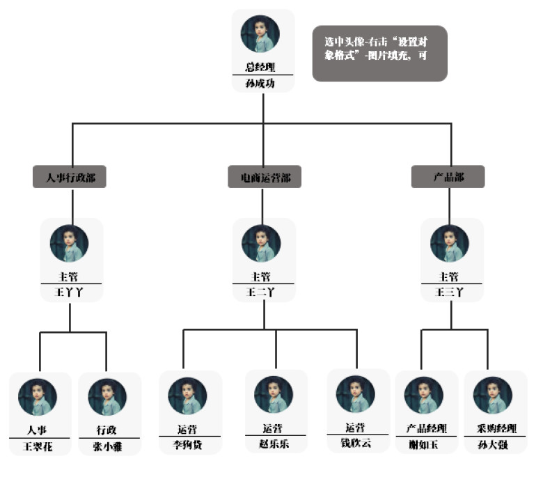 公司结构组织架构图