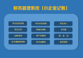 财务管理系统（会计记账做账）