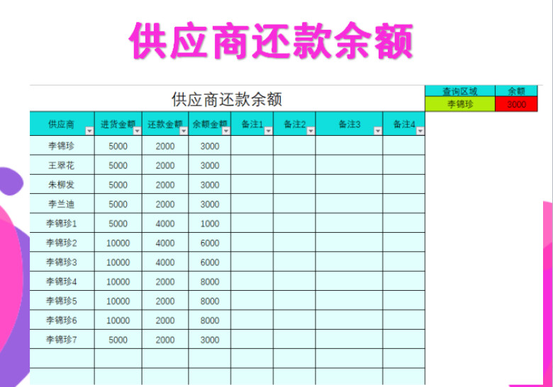 应收应付对账系统