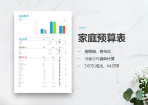家庭预算