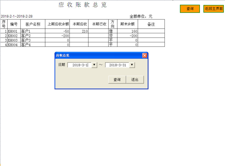 通用购销存管理系统
