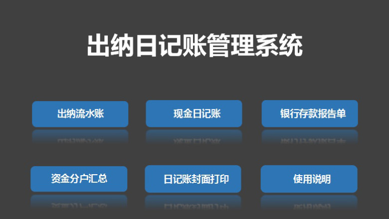 出纳日记账管理系统