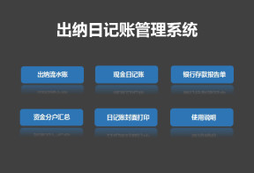 出纳日记账管理系统