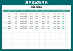 发票登记管理及查询系统