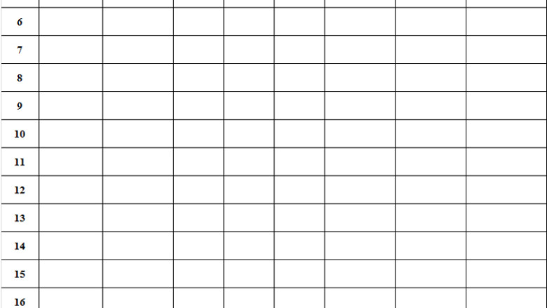 部门绩效分数汇总表