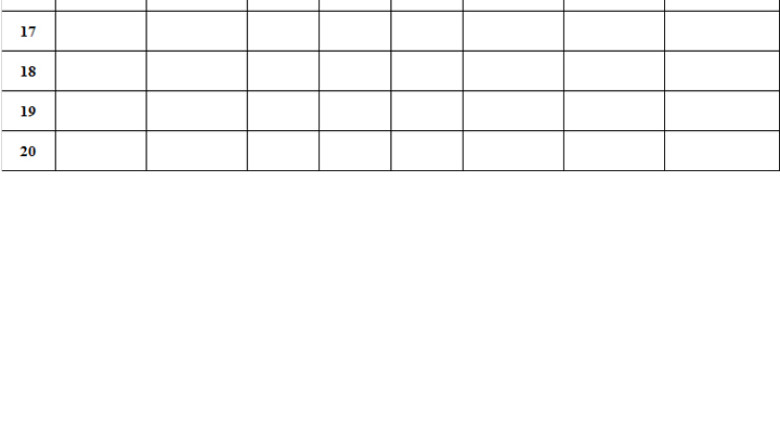 部门绩效分数汇总表