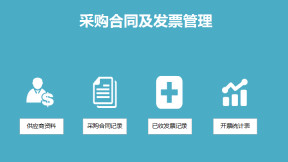 采购合同及发票管理