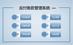 应付款管理系统带进货-开票-付款统计