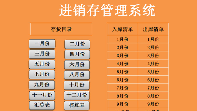进销存管理系统