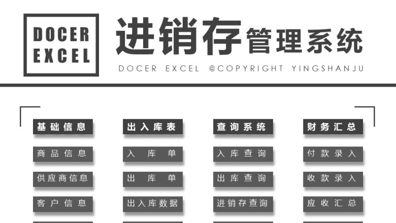 出入库进销存管理系统