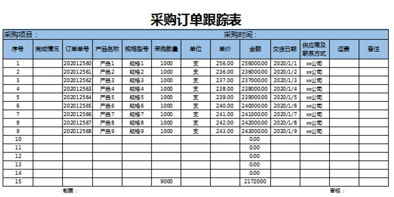 公司采购管理系统