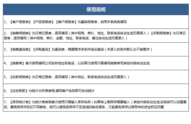 进销存管理系统（含应收对账及送货单打印）