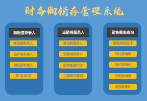 财务购销存管理系统（应收应付统计）