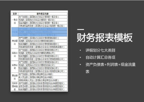 财务报表-适用执行《小企业会计准则》的企业模板