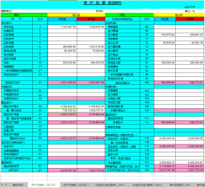财务报表担保公司自动生成