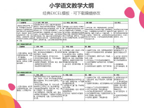 小学语文教学大纲