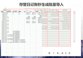 银行存管日记账