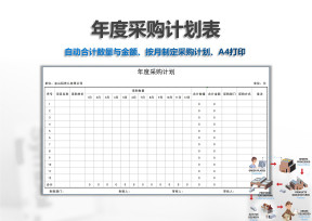 年度采购计划
