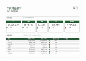 年度财务报表