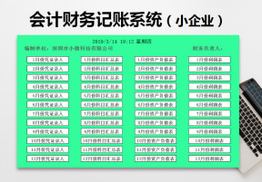 会计财务记账系统（小企业）