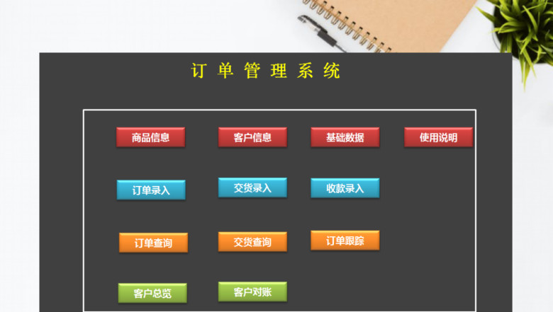 订单管理系统（带订单跟踪）