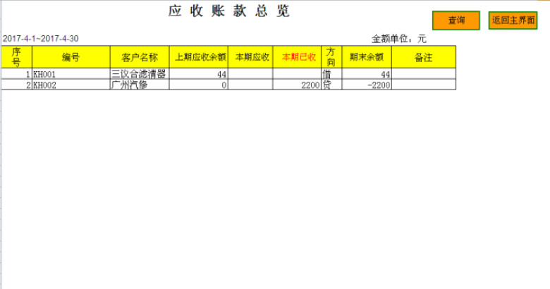 进销财系统(一键库存