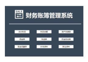 财务账簿管理系统