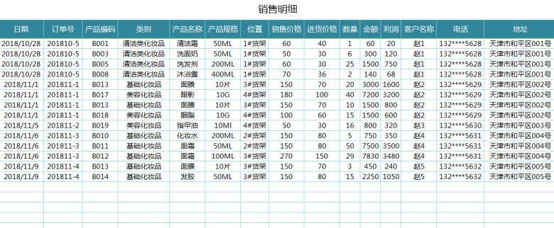 进销存系统（含应收应付，收支利润，出库单）