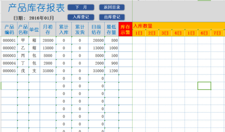 库存管理系统