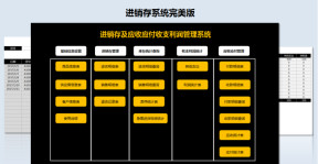 进销存系统完美版-应收应付收支利润