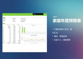 个人家庭记账财务收支