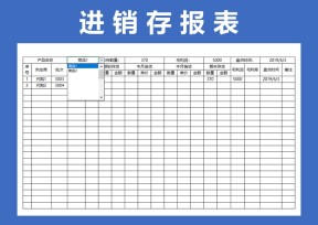 仓库出入库进销存