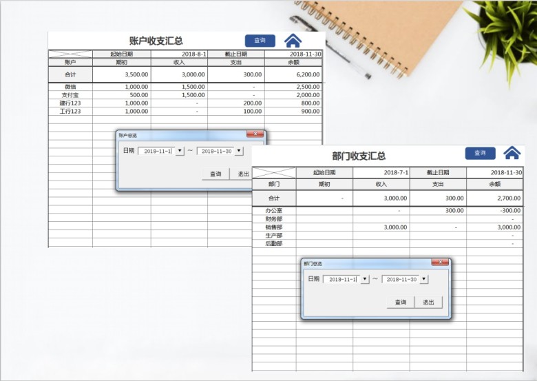 财务收支管理系统