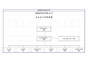 公司安全委员会组织架构