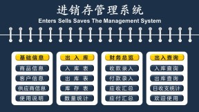 进销存管理系统（库存实时更新，应收应付）实用进销存