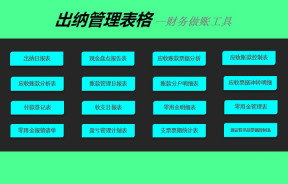 出纳表格管理系统