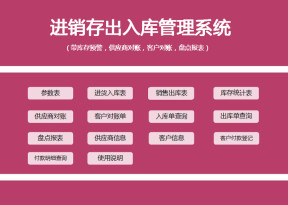 进销存出入库管理系统