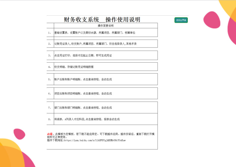 财务收支系统-凭证批量打印-利润报表