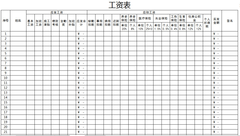 人事管理系统