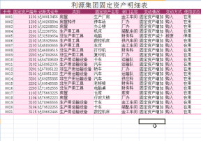 固定资产档案库-(自动生成卡片)