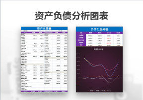 资产负债分析图表（智能分析）