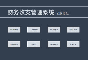 财务收支管理系统-记账凭证