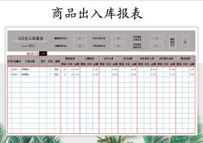 商品进销存出入库