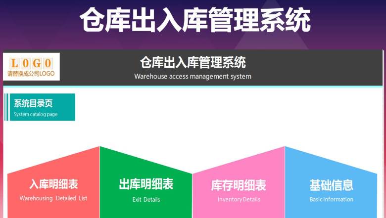 仓库出入库管理系统
