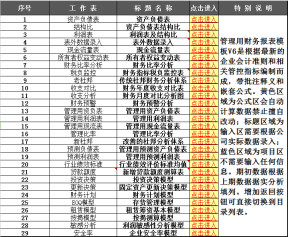 管理用财务报表模板(带释义和公式)